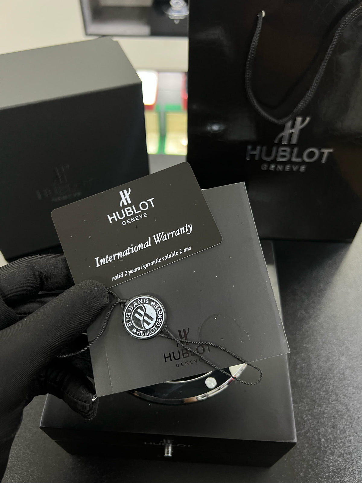 ساعة بيغ بانغ ون كليك جويفل ستيل مقاس 38 مم